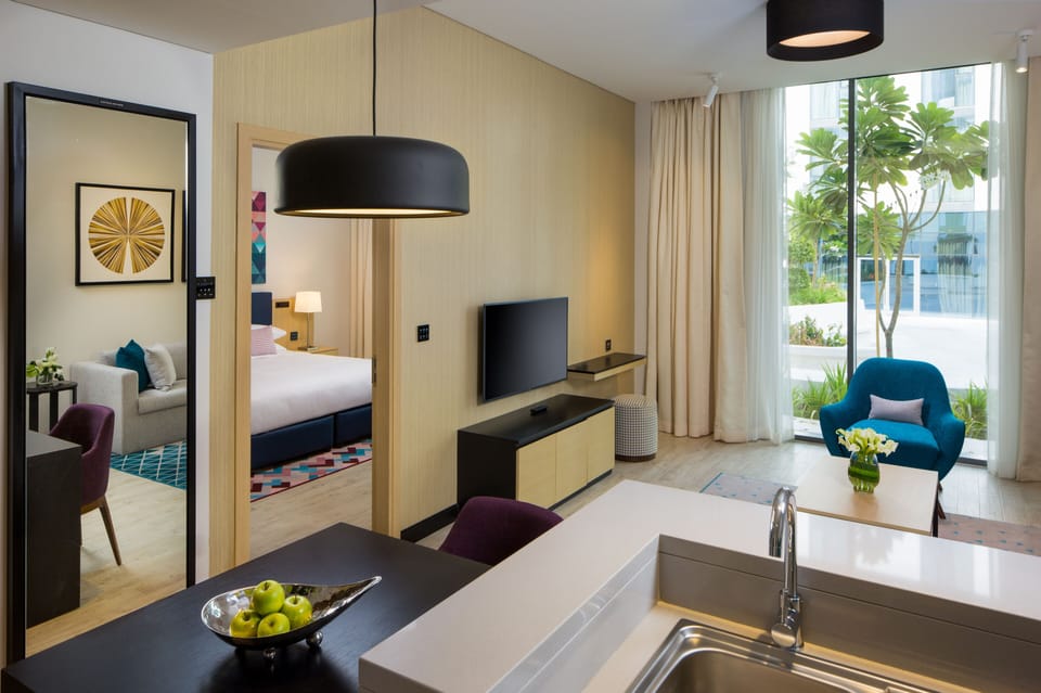 Executive Apartment, 1 King Bed | Minibar, in-room safe, desk, soundproofing