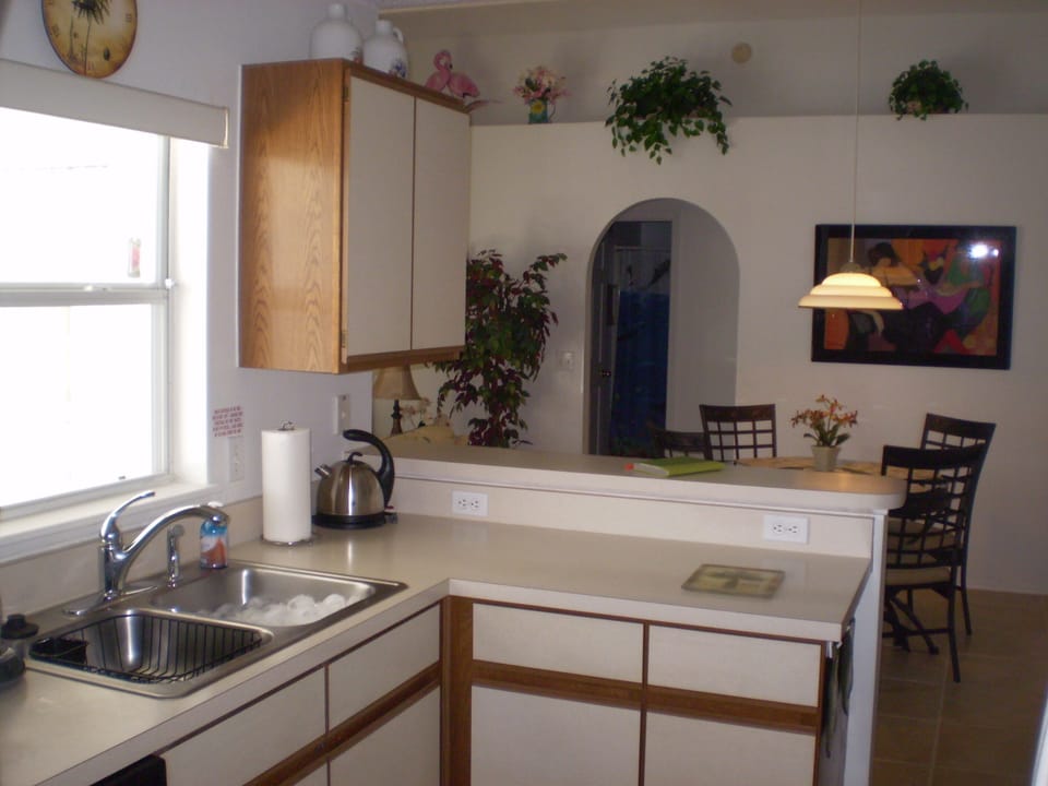 Kitchen with every utensil and pan you need to prepare meals!
