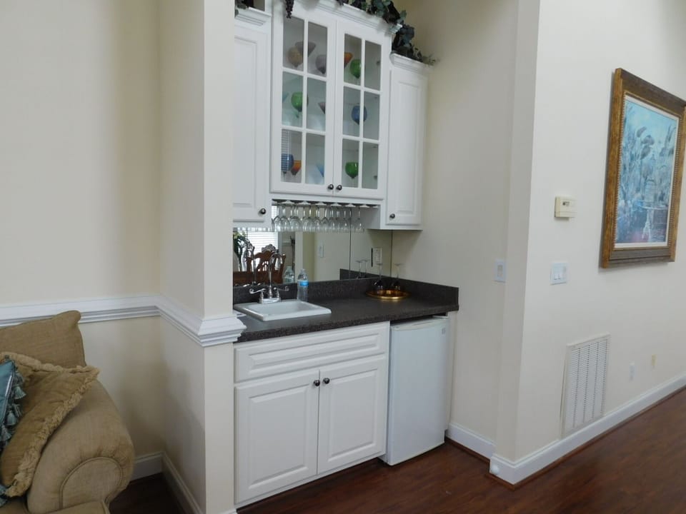 Wet Bar in Living Room