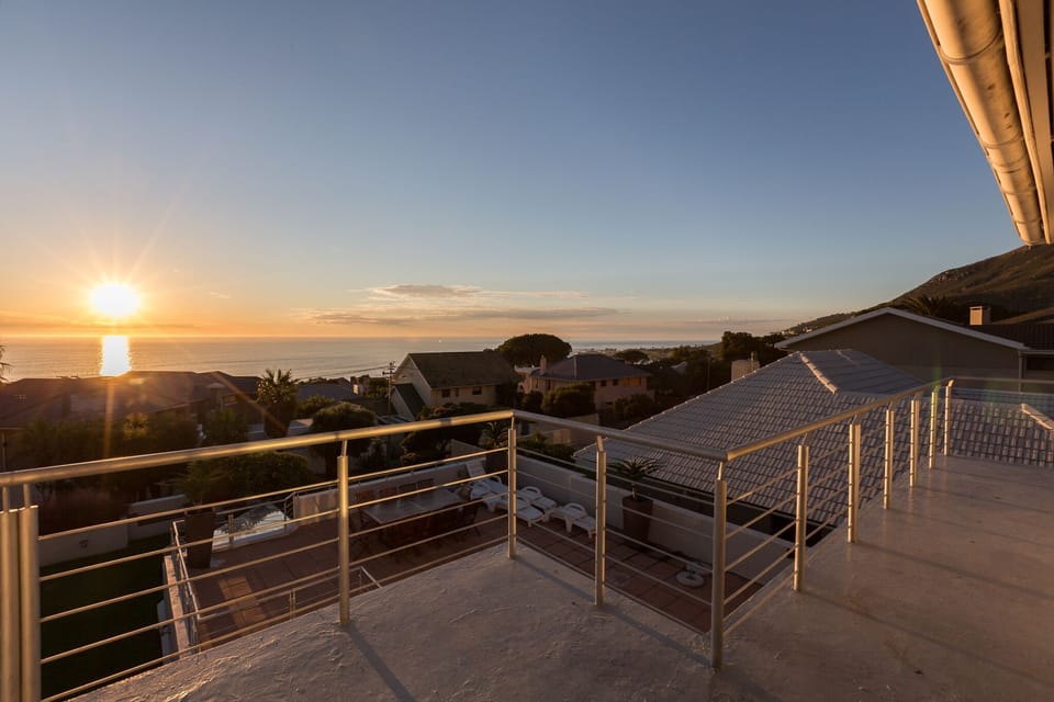Sunset view from outside the 3rd bedroom