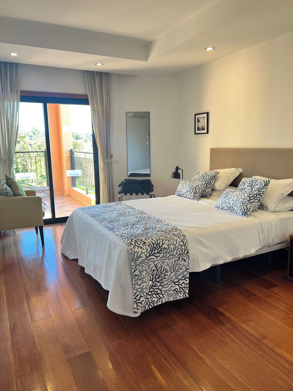 Master Bedroom with private balcony