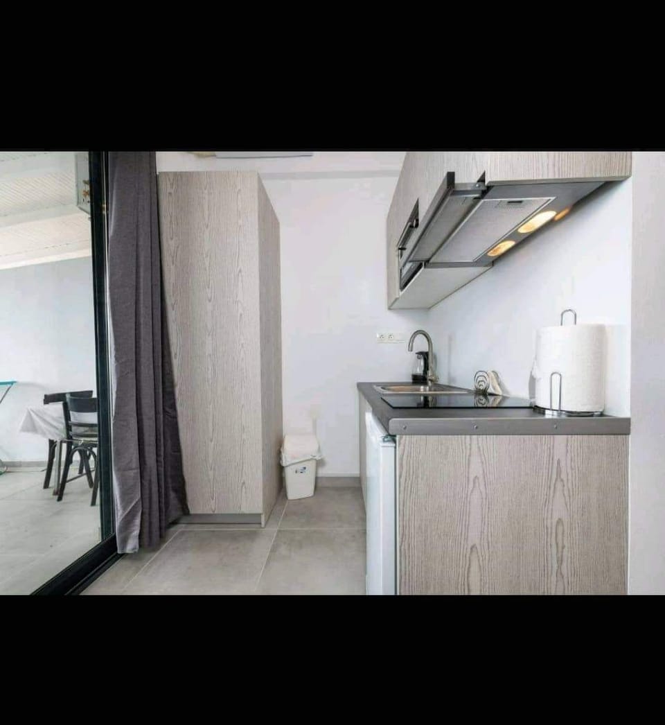 Deluxe Condo, Sea View | Private kitchenette | Full-size fridge, microwave, stovetop, coffee/tea maker