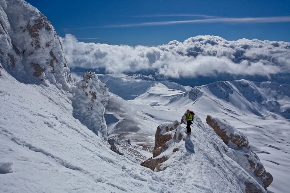 Snowshoeing