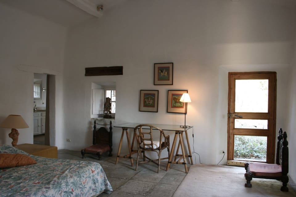 Bedroom with double bed