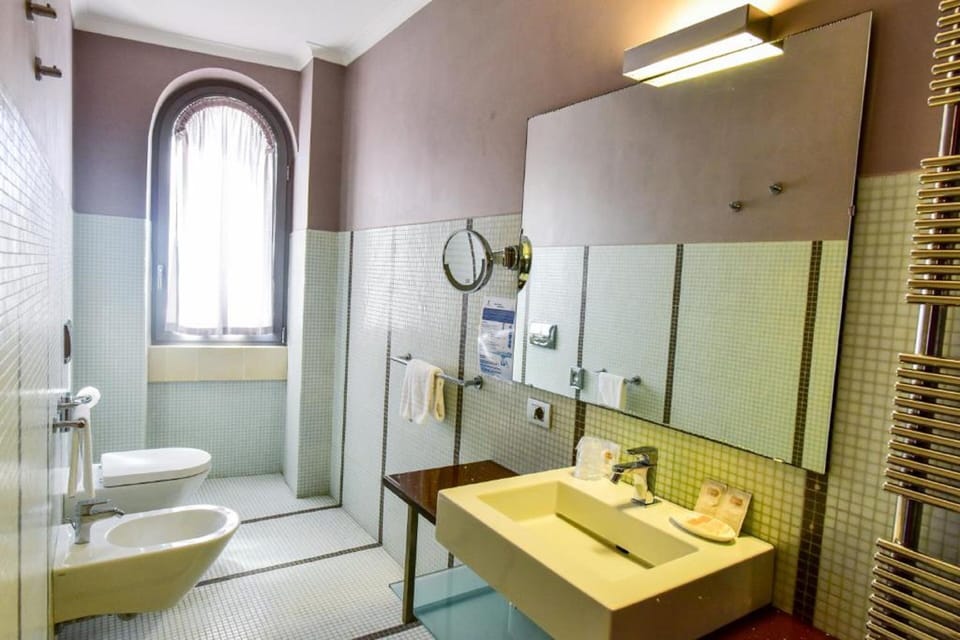 Free toiletries, hair dryer, bathrobes, slippers