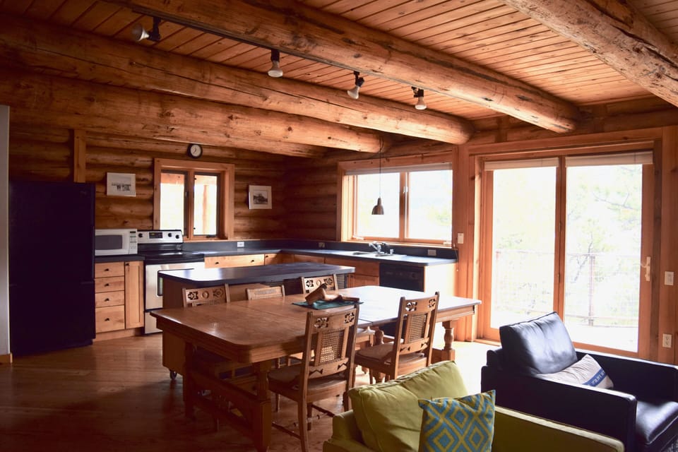 Great Room with attached kitchen.
