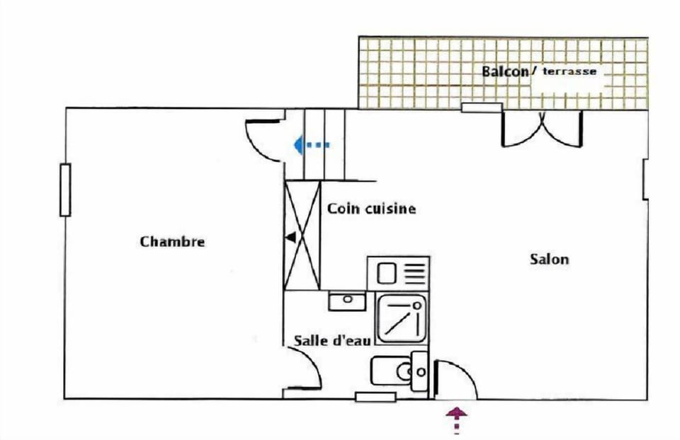 Model plan of one of our villas. This plan is in no way binding.