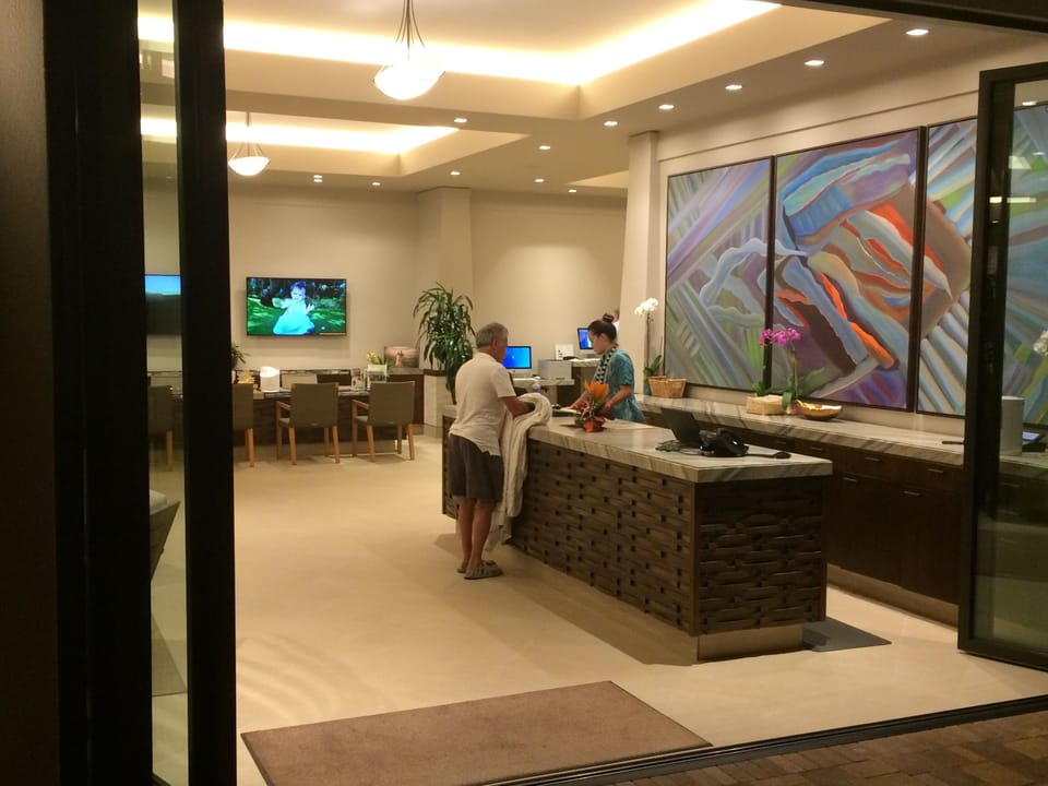 Newly remodeled lobby
