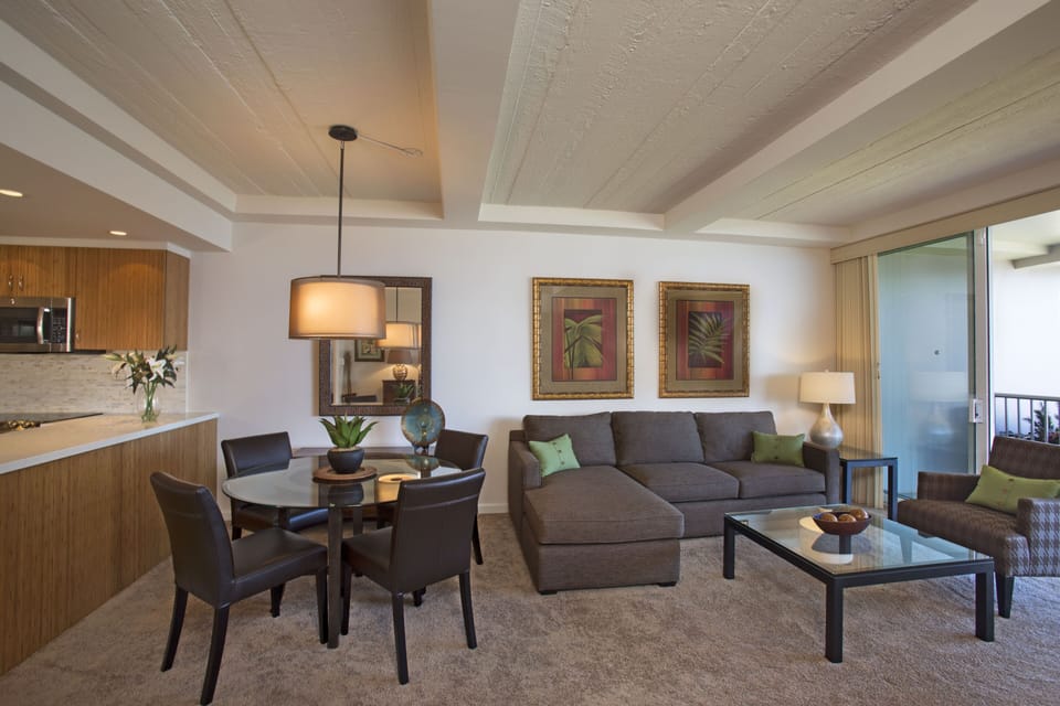 Living and dining area