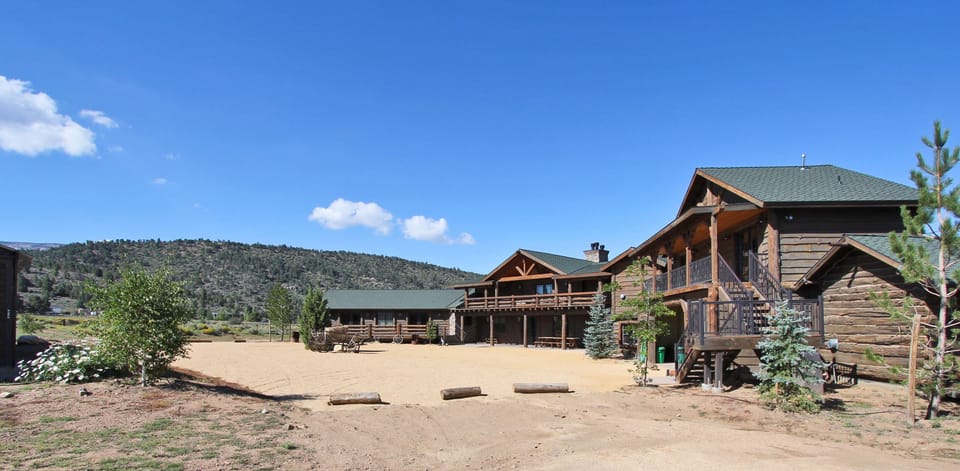 Large backyard for kids to run free and play.