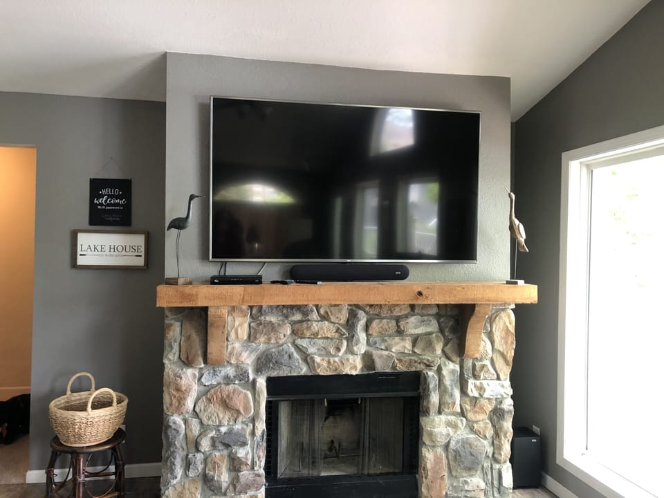 Main level Living Room 75” TV