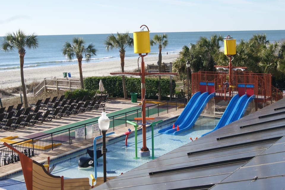 View from balcony of kids splash zone (looking right)