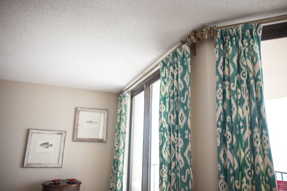 Living Room - Custom Drapes