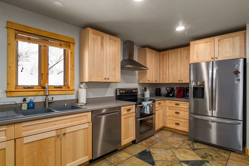 Appliances, cabinets, countertops, flooring - all NEW Fall 2023