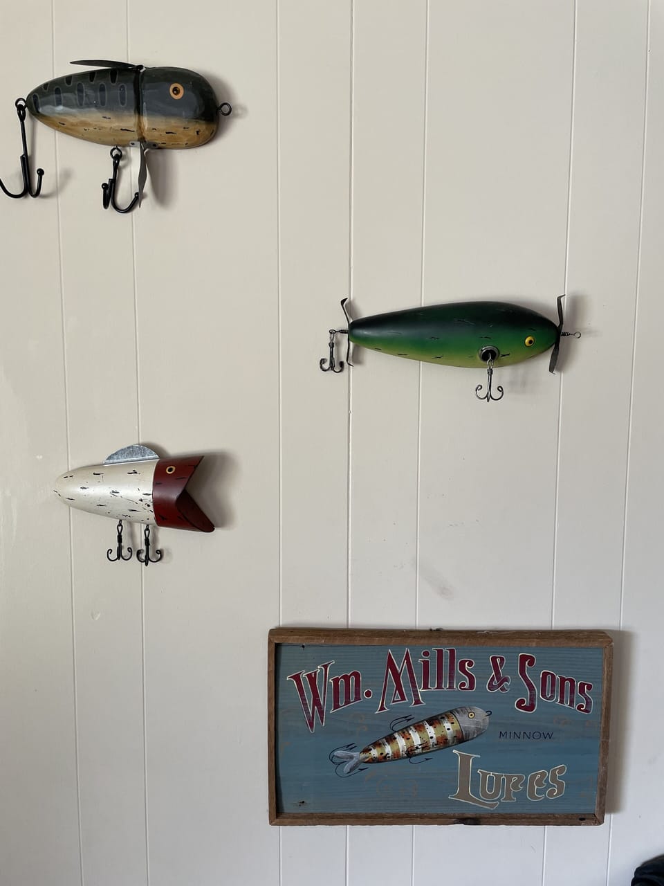 Big lure wall art