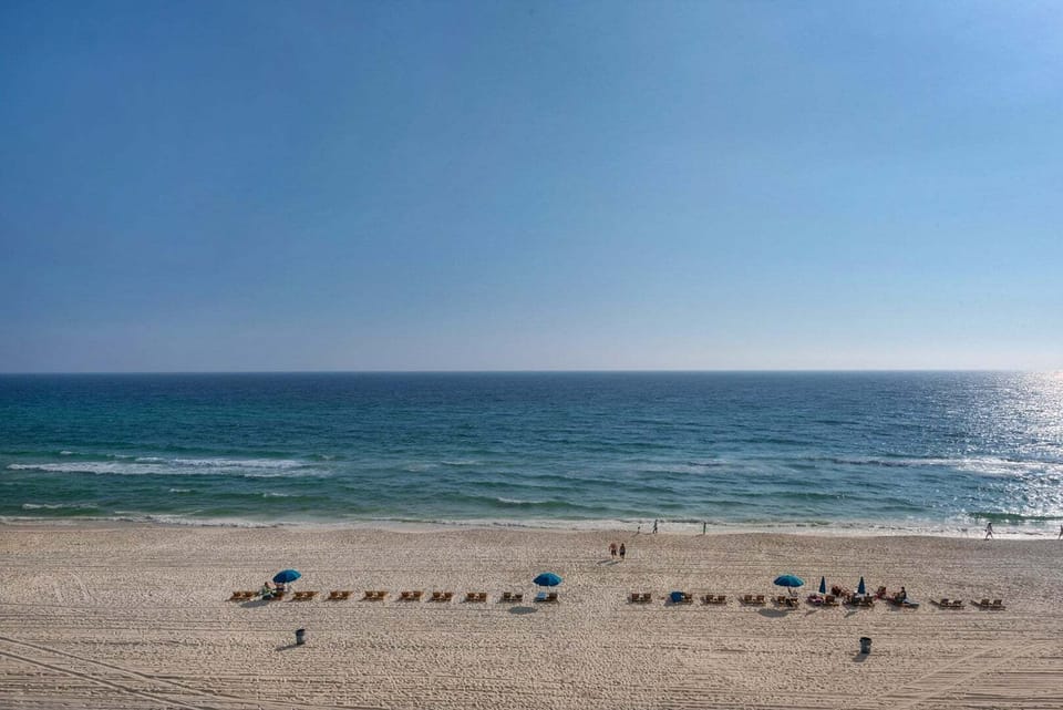 View from private balcony