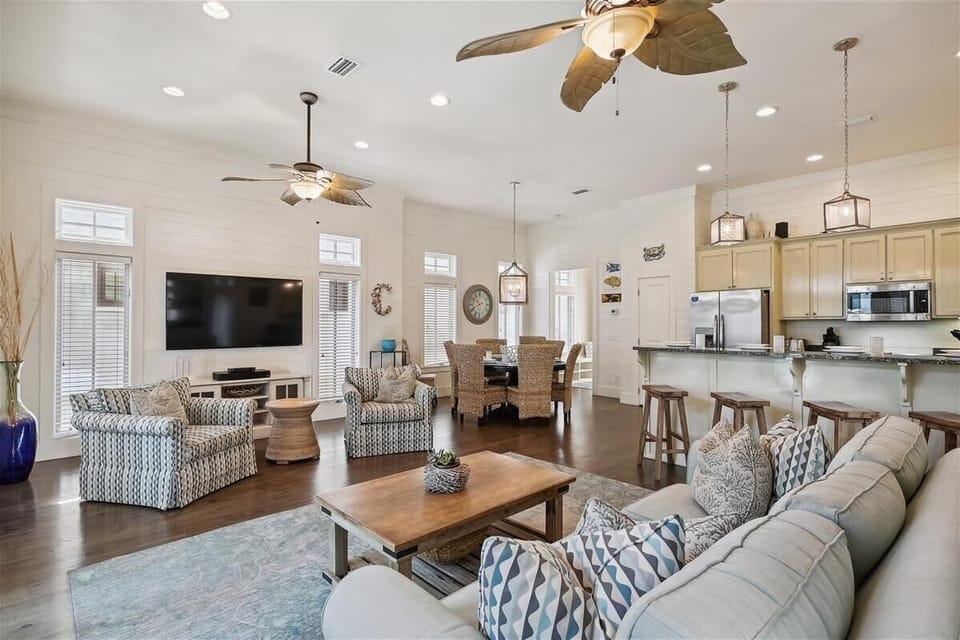 Large TV in Living Room