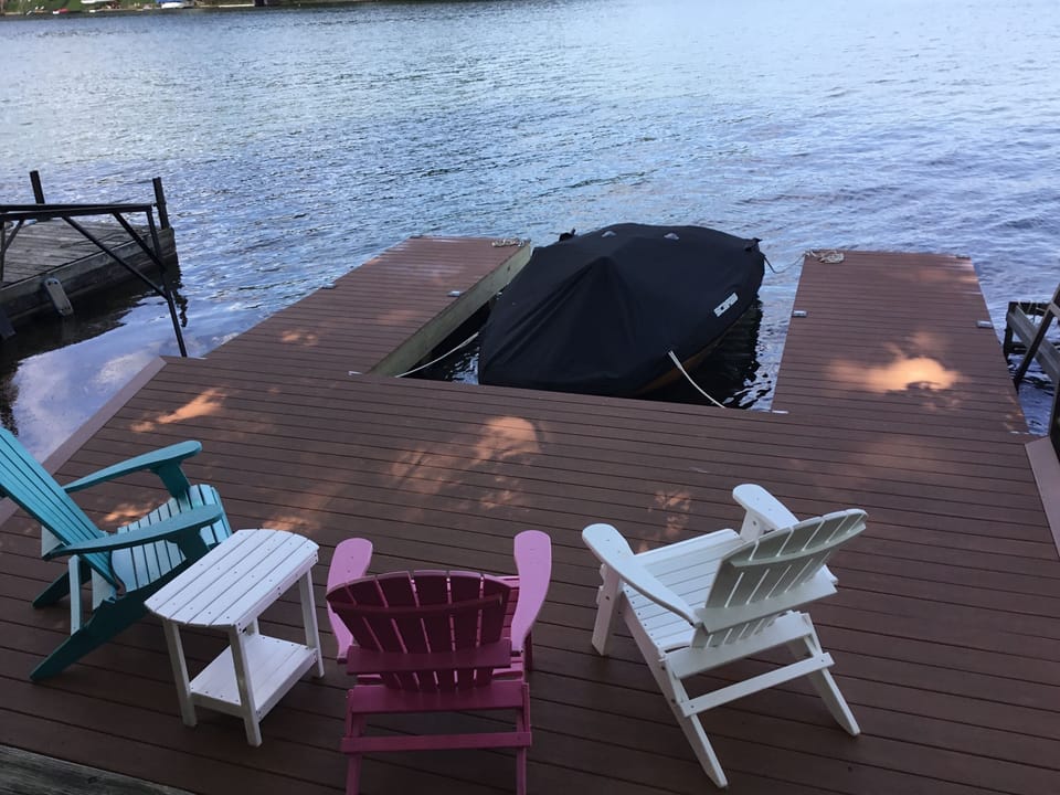 Private dock. 