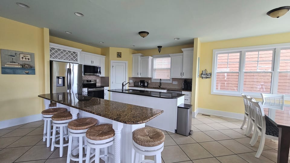 Fully-stocked kitchen