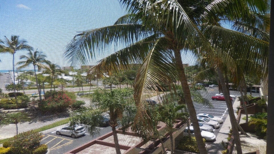 looking to the right from the balcony