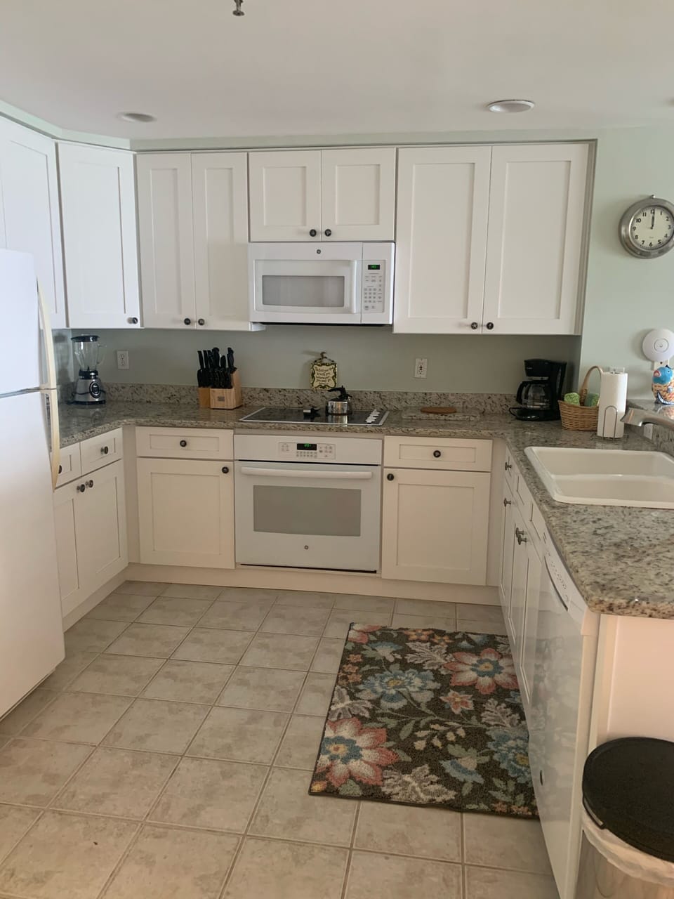 Recently updated  cabinets and granite countertops. 