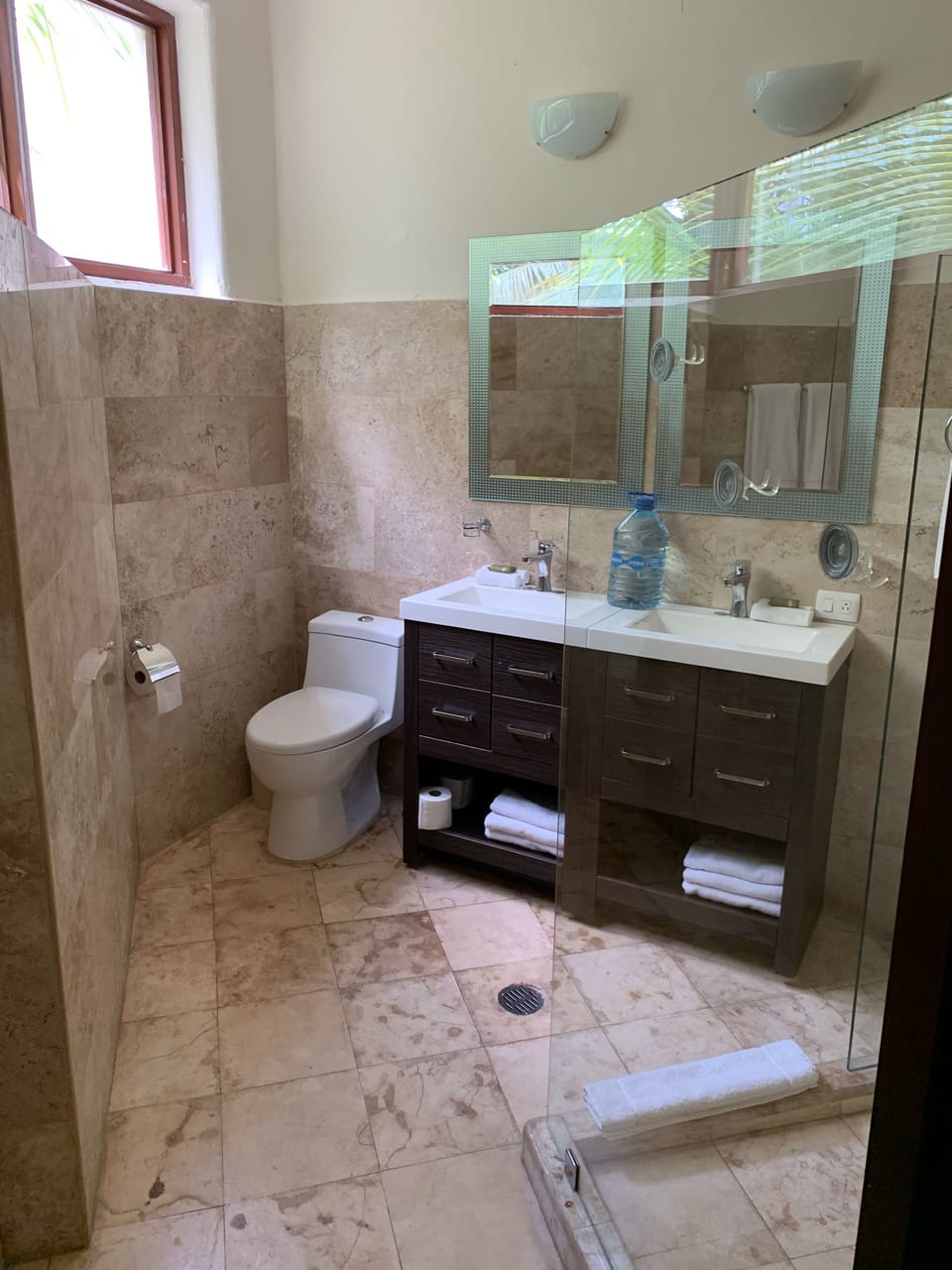 Master bathroom recently renovated 