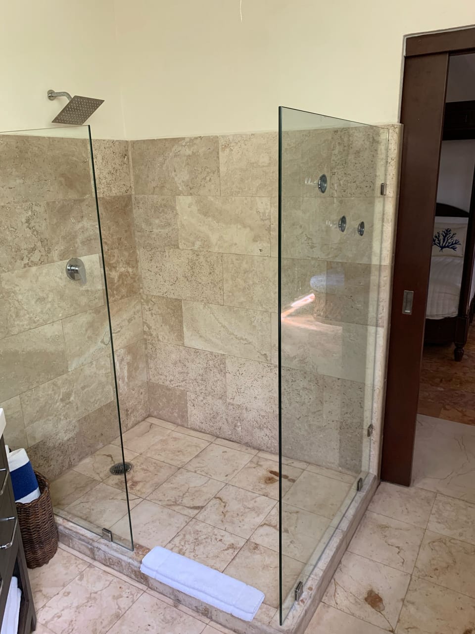 Master bathroom recently renovated 
