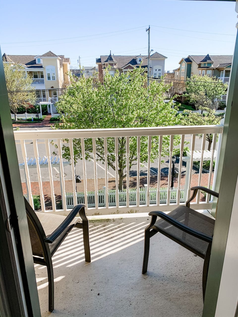 Upstairs Balcony 