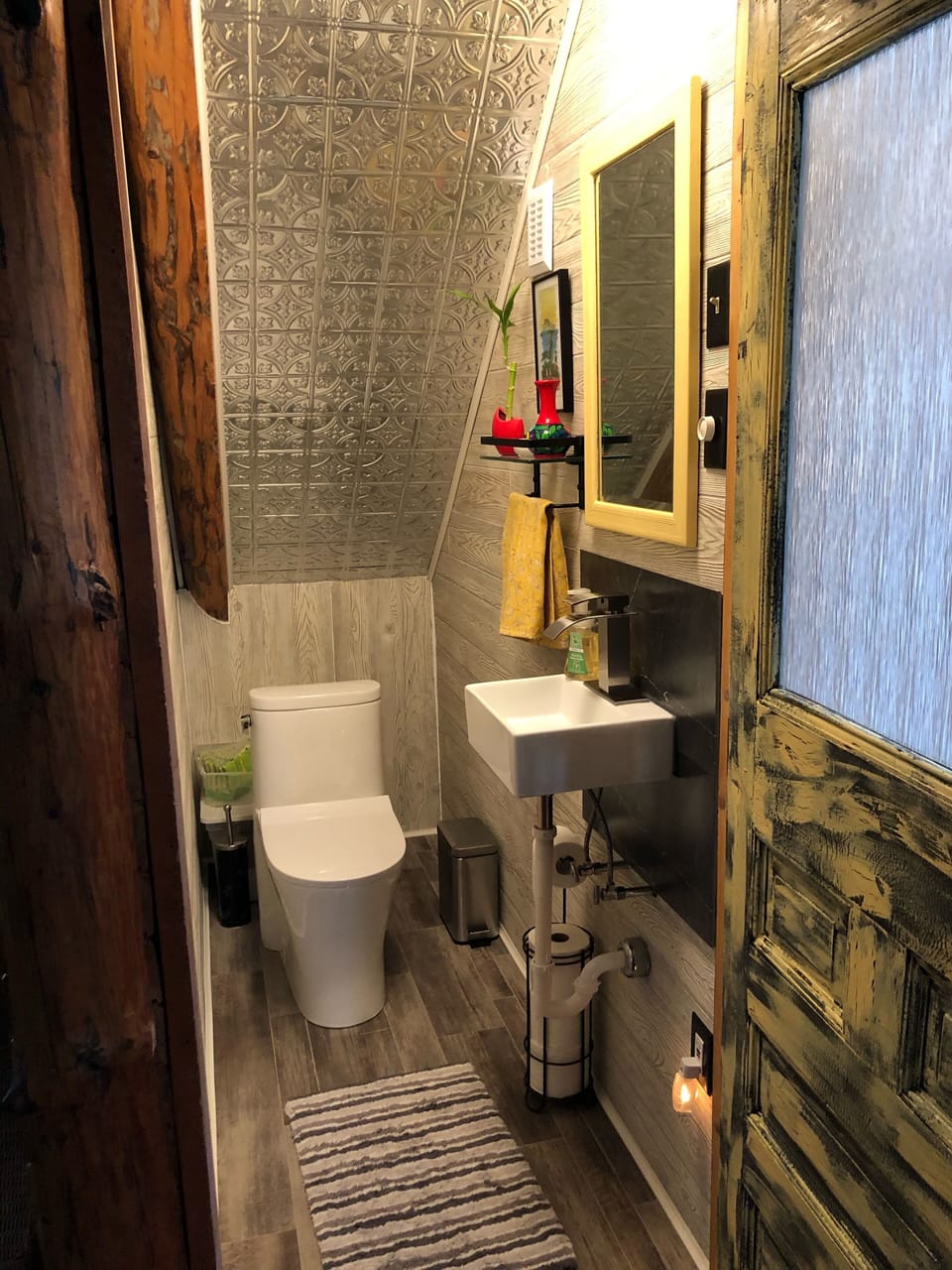 Half bathroom on main floor