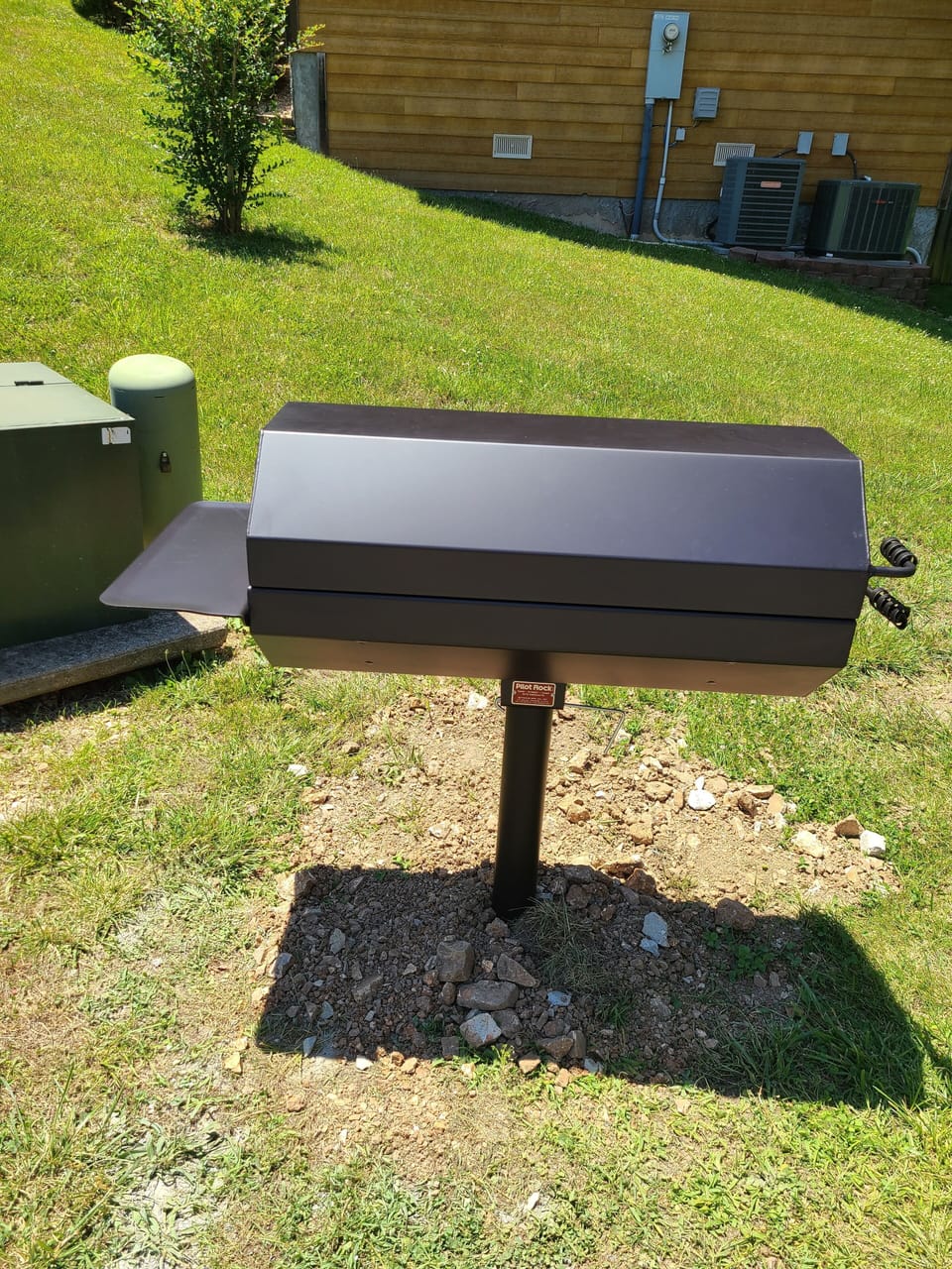Family Size Park Style Covered Charcoal Grill for this Home ONLY.