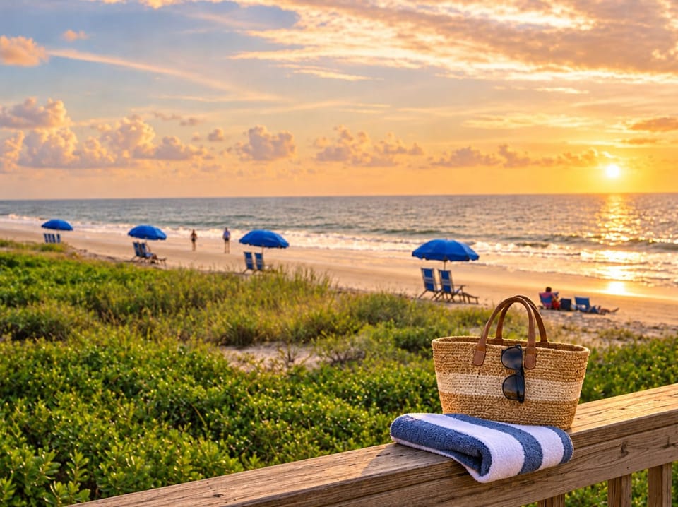 Enjoy long beach days along the beautiful St. Simons Island coast