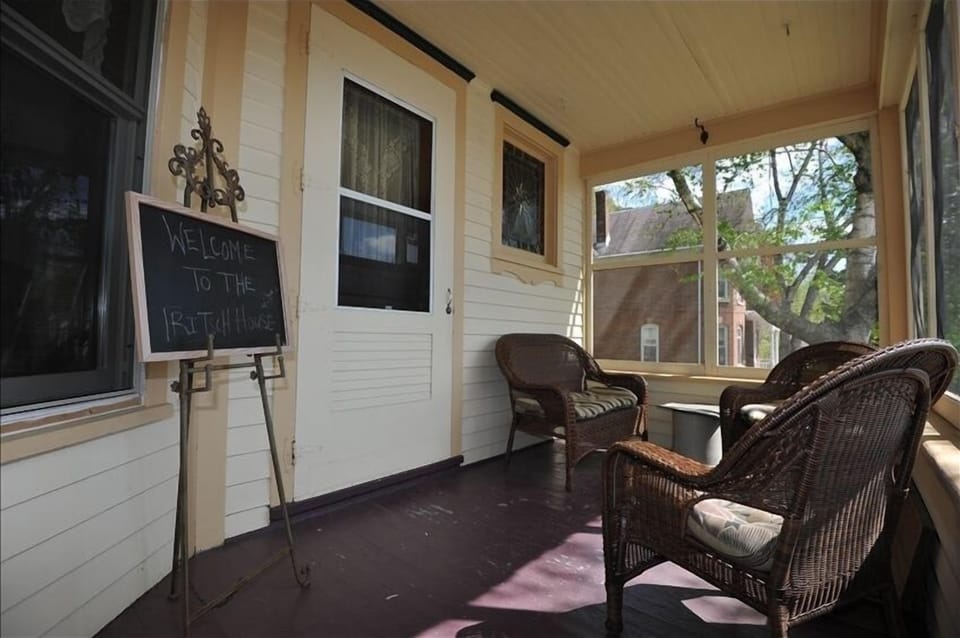 The front porch
