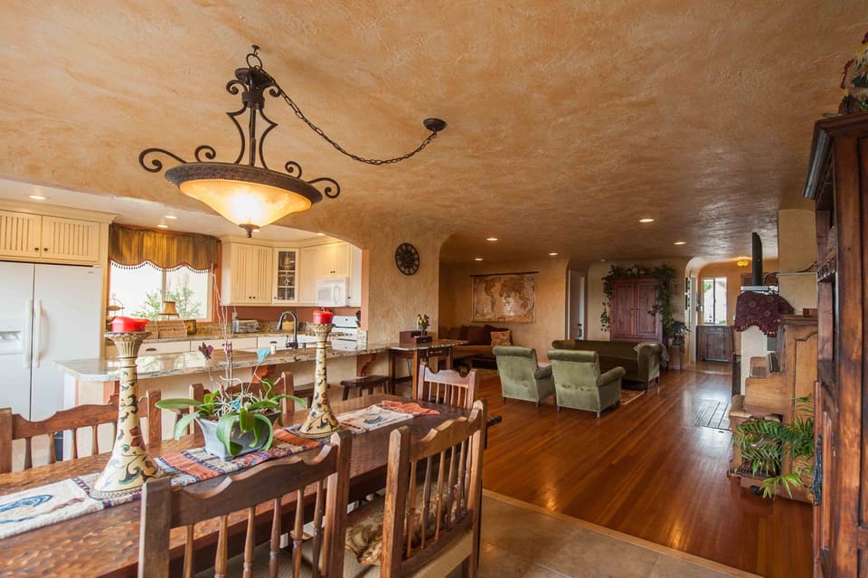 Beautiful living/dining/kitchen great room with sit-down Mission Bay Views!