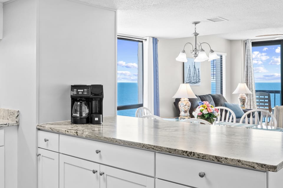Hamilton Beach coffee station.