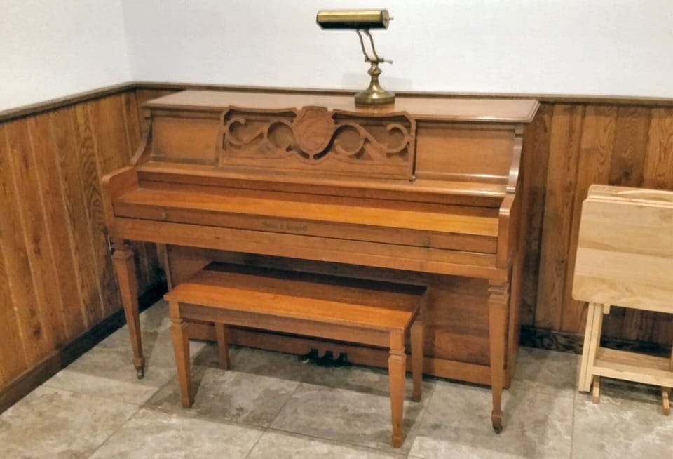 Playable piano