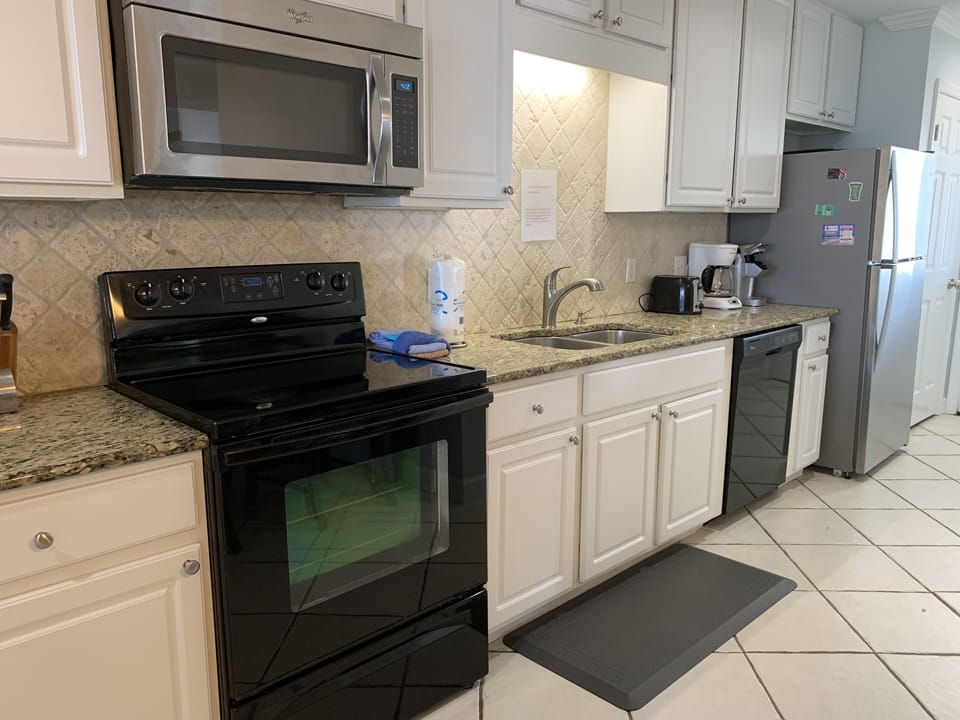 Fully appointed kitchen
