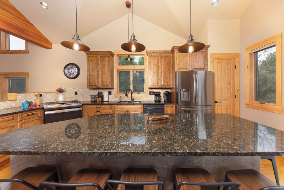 fully equipped kitchen for all your needs