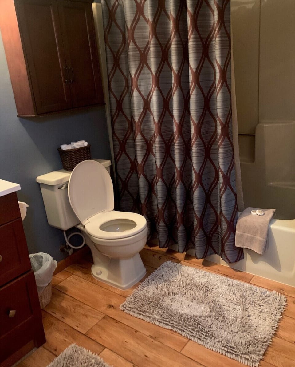 First floor bathroom off Master
