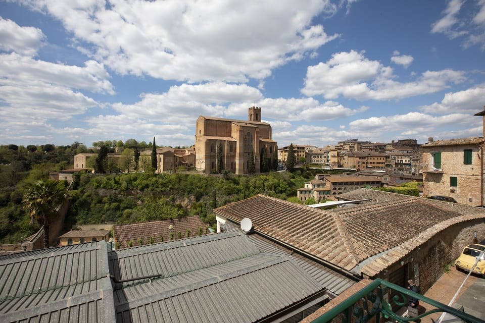 The view from the balcony