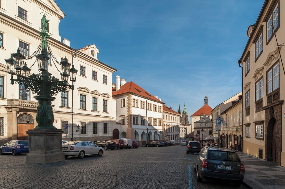 Charming area around the apartment Loretanska street
