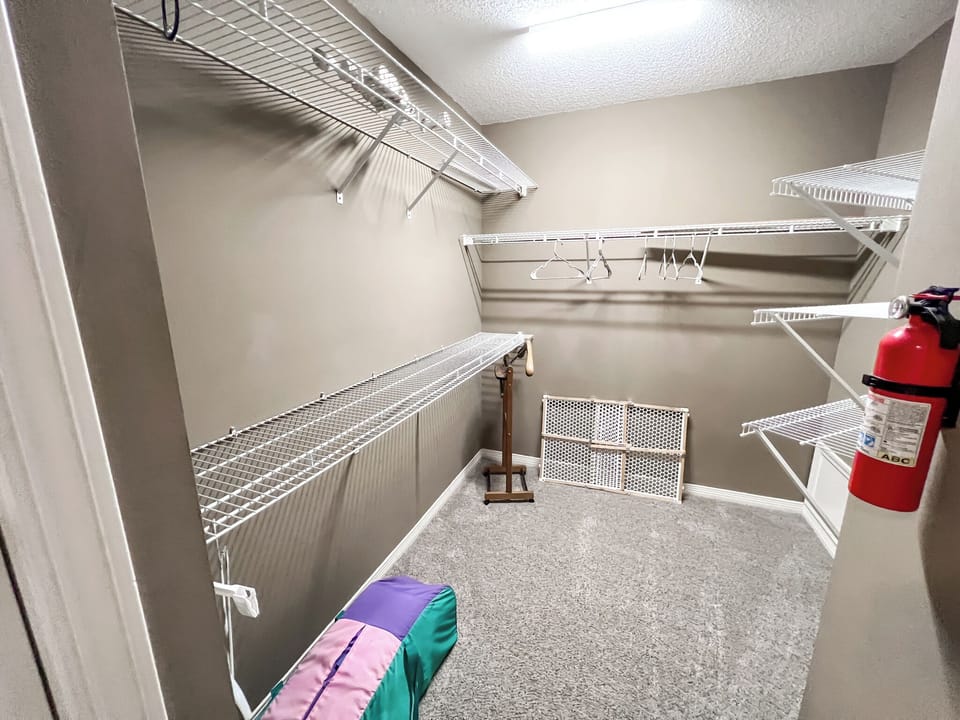 3rd Floor Master- 1 of the 2 Walk In Closets