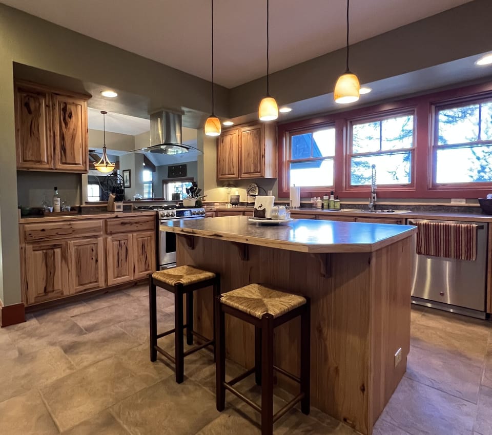 Chef style kitchen