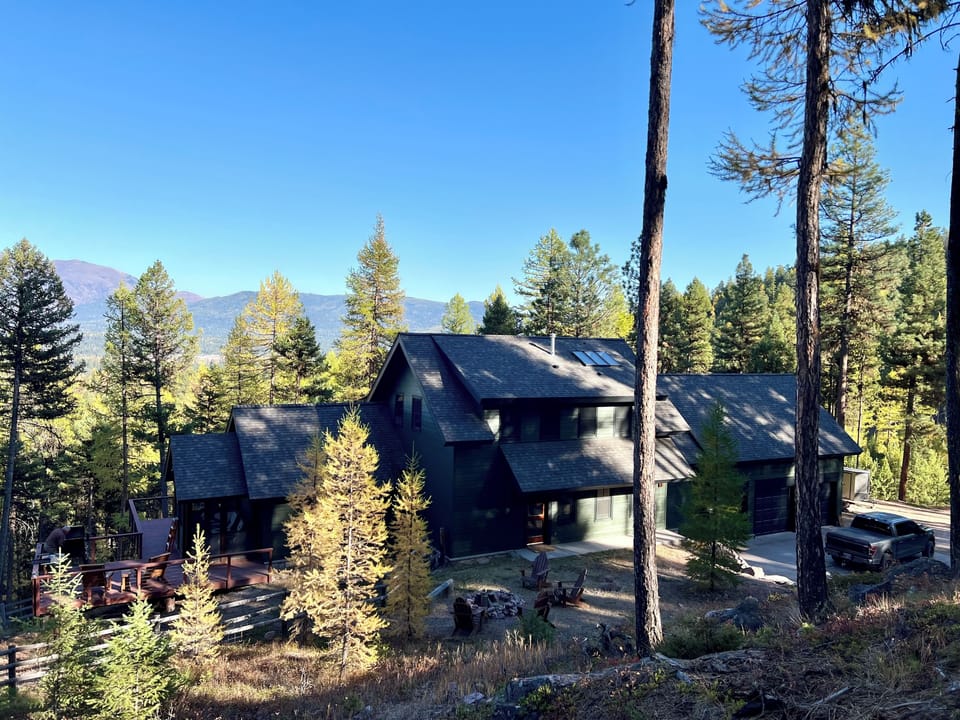 Our mountainside retreat- the highest located home in the valley