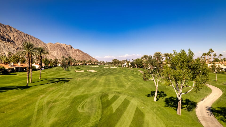 View of 11th fairway on the Arnold Palmer course 