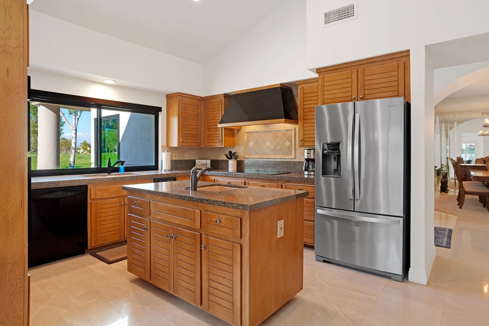 Stainless fridge with two ice makers (one large volume),  filter water.