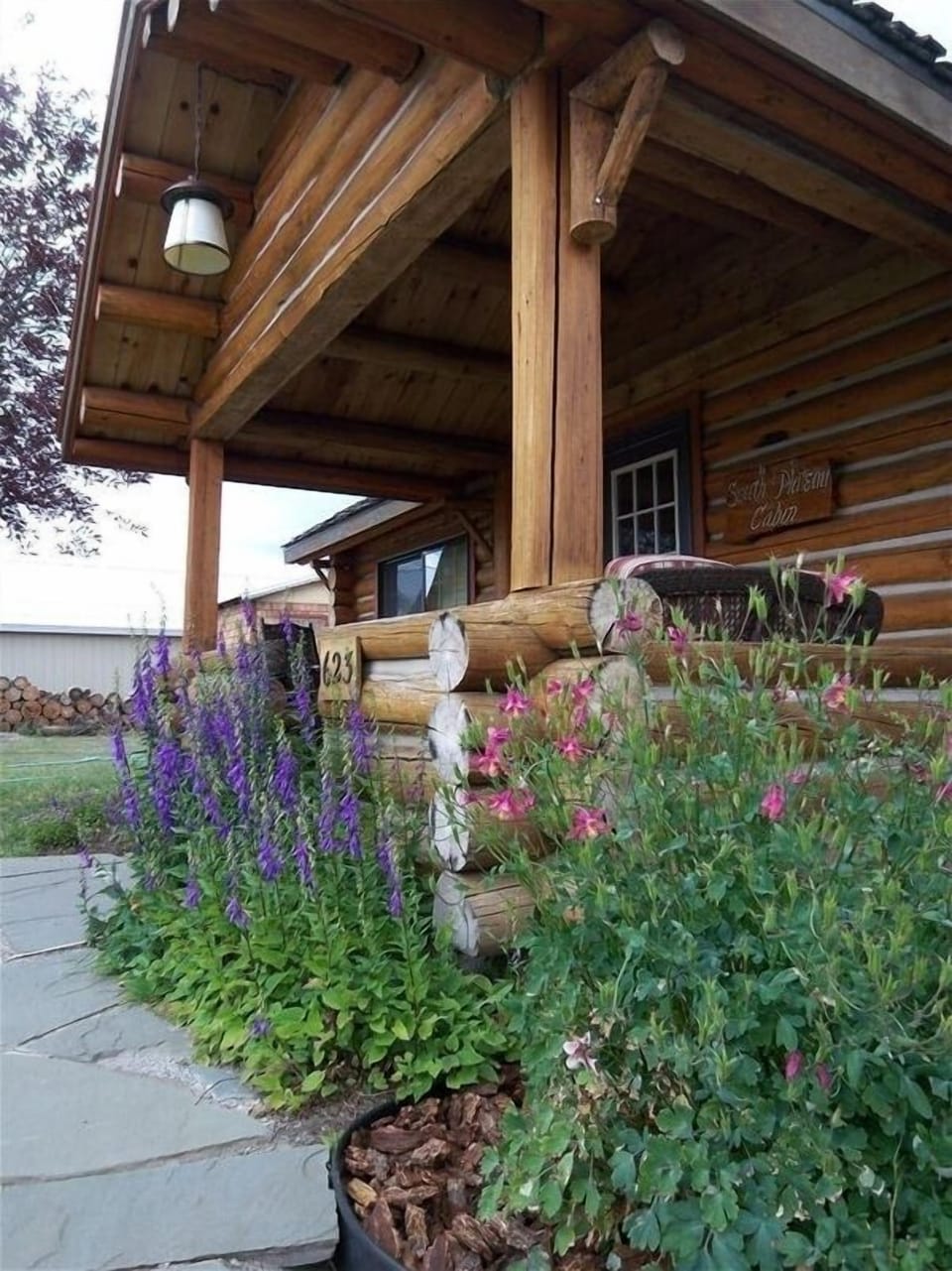 Relax on the front porch

