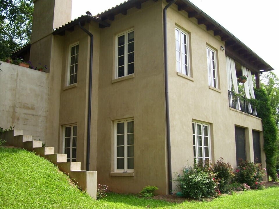 Back of Villa Oliveti
