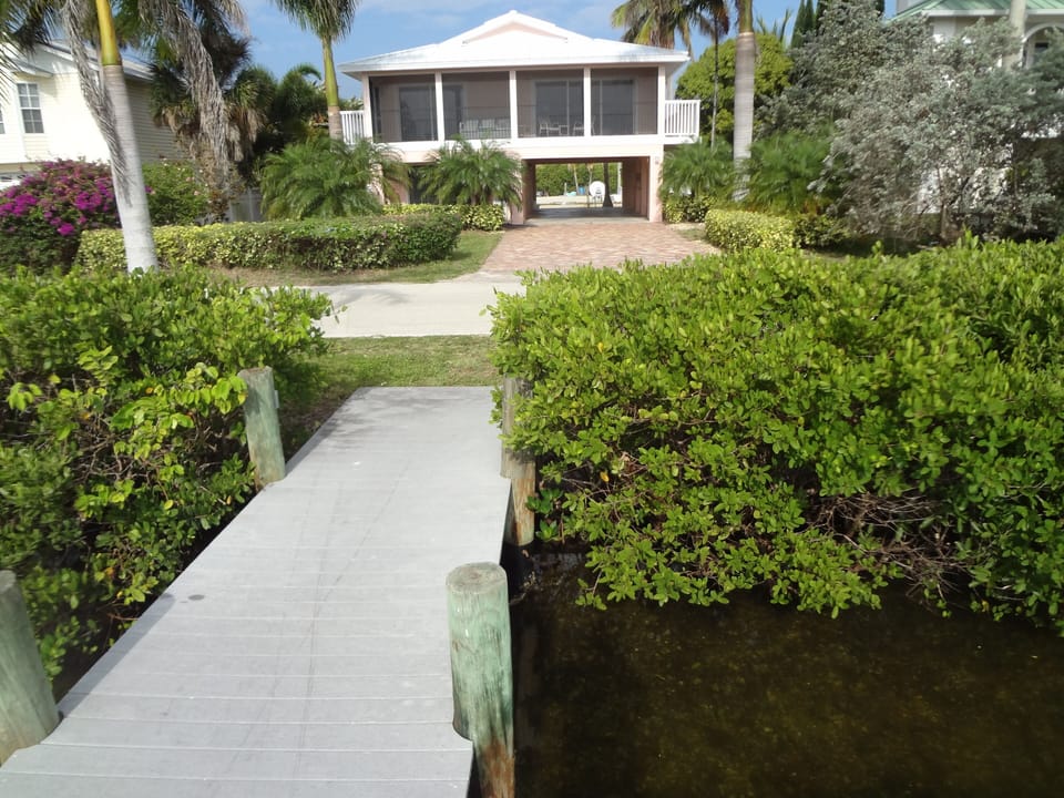 Bokeelia Boathouse from the dock