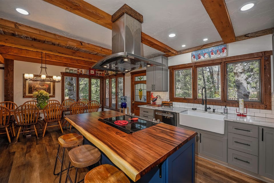 Kitchen & Dining area.