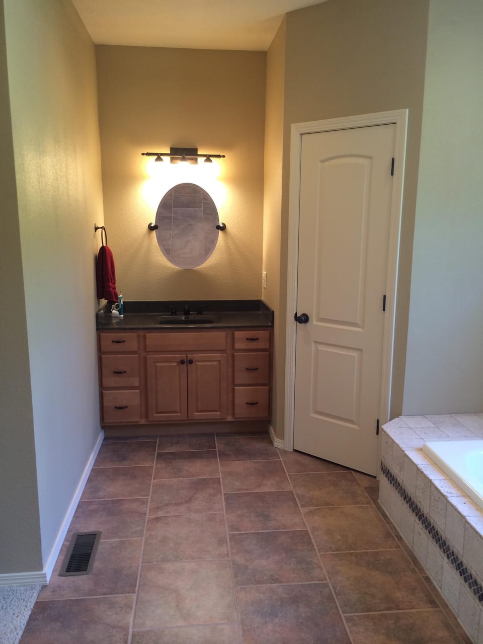 Master bath sink